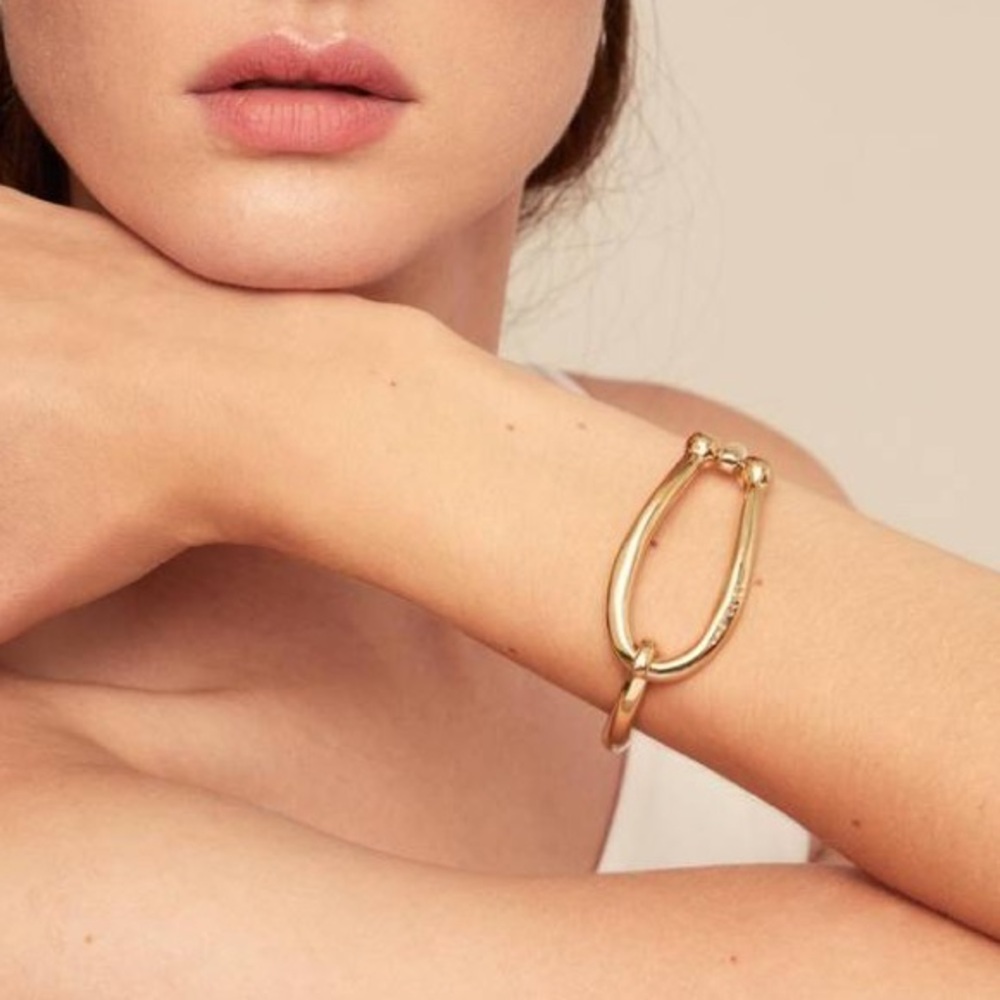 UNO de 50 Gold Minimalist Bracelet